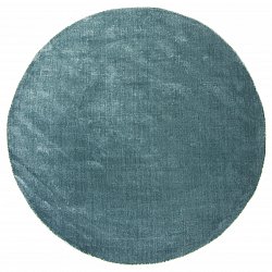 Rundt tæppe - Eco Recycled PET (stålblå)