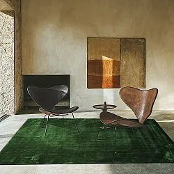 Recycled PET with viscose look (grøn)