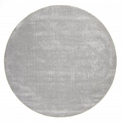 Rundt tæppe - Eco Recycled PET (grå)