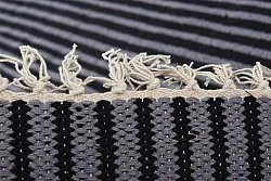 Kludetæppe - Eila (grå/sort-grå)