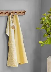 Køkkenhåndklæde 2-pak - Ella (gul)