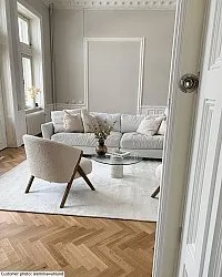 Viscose-tæppe - Jodhpur Special Luxury Edition (offwhite)