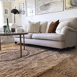 Ryatæpper - Cannes (beige)