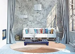 Rundt tæppe - Craon (multi)