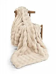 Tæpper - Aranga Bubble Throw (beige)
