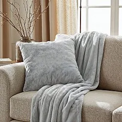 Tæpper - Aranga Super Soft Throw (grå)