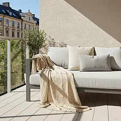 Tæpper - Juneau Blanket (beige)