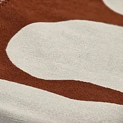 Tæpper - Katalia Jacquard Blanket (bordeaux)