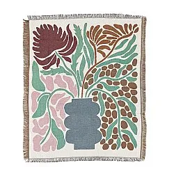 Tæpper - Bloom Tapestry Blanket (multi)