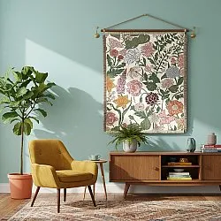 Tæpper - Fiori Tapestry Blanket (multi)