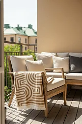 Tæpper - Uldmixplaid - Melody (brun/beige)