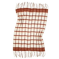 Tæpper - Plaid i uldblandning - Rachel (lyserød)