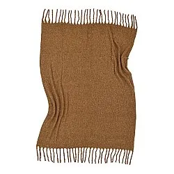 Tæpper - Uldmixplaid - Samantha (brun)