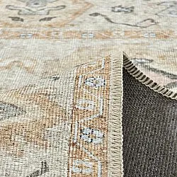 Fladvævet tæppe - Amena (beige)