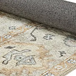 Fladvævet tæppe - Amena (beige)