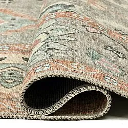 Fladvævet tæppe - Amena (blå)