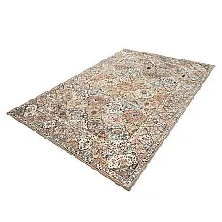 Fladvævet tæppe - Berelina (beige/multi)