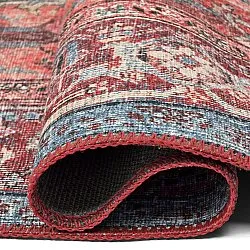 Fladvævet tæppe - Birjand (rød)