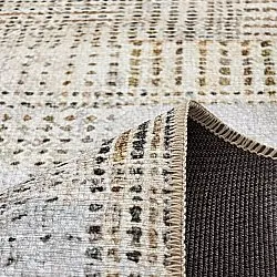 Fladvævet tæppe - Calla (gul)