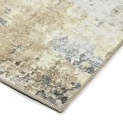 Fladvævet tæppe - Comino (beige/multi)