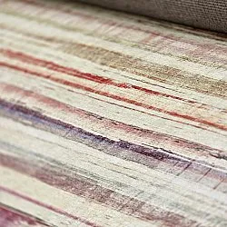 Fladvævet tæppe - Delara (beige/multi)