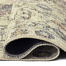 Fladvævet tæppe - Delvar (beige)