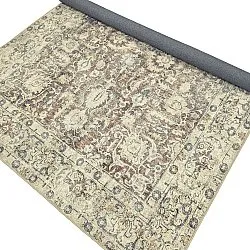 Fladvævet tæppe - Delvar (beige)