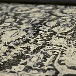 Fladvævet tæppe - Delvar (grøn)