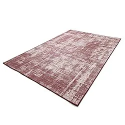 Fladvævet tæppe - Elira (rød)