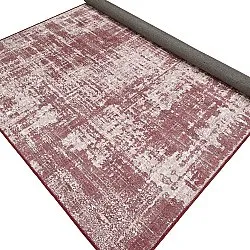 Fladvævet tæppe - Elira (rød)