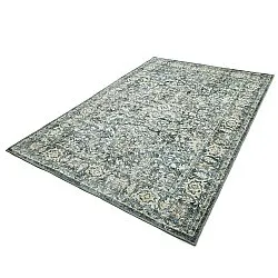 Fladvævet tæppe - Meralis (blå)