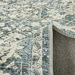 Fladvævet tæppe - Meralis (blå)