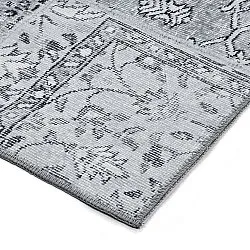 Fladvævet tæppe - Myrina (grå)