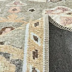 Fladvævet tæppe - Yara (beige)