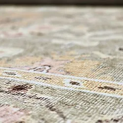 Fladvævet tæppe - Yara (beige)