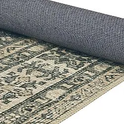 Fladvævet tæppe - Zuleina (grøn)