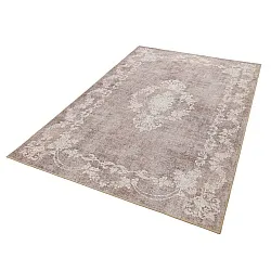Fladvævet tæppe - Taknis (beige)