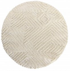 Tapis rond - Monti (offwhite)