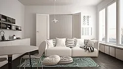 Tæpper til indendørs/udendørs brug - Francis (grøn)