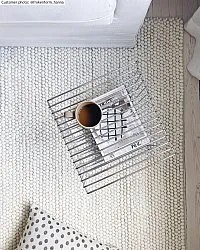 Uldtæppe - Avafors Wool Bubble (beige)