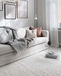 Uldtæppe - Avafors Wool Bubble (beige)