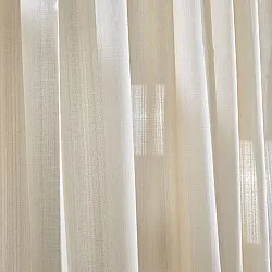 Gardiner - Gardin i hørimitation Andrada (beige)