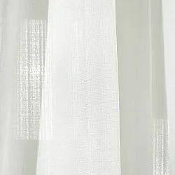 Gardiner - Gardin i hørimitation Andrada (hvid)