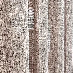 Gardiner - Gardin i hør Cosmina (beige)