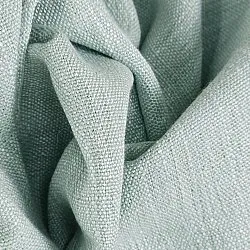 Gardiner - Gardin i hør Melania (lys turkis)