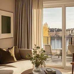 Gardiner - Mørklægningsgardin Octavia (brun)