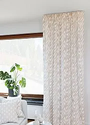Gardiner - Bomuldsgardin Laura (beige)