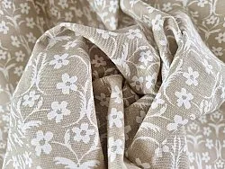 Gardiner - Bomuldsgardin Ella (beige)
