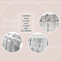 Gardin - Cleo (grå)