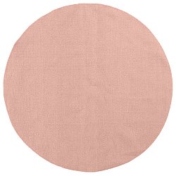 Runde tæpper - Hamilton (Coral Pink)